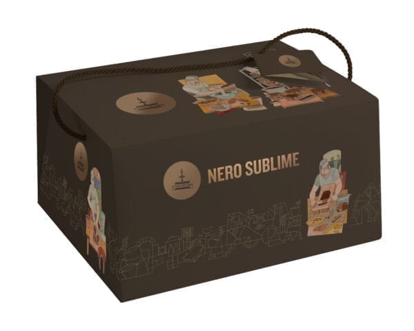 FIASCONARO PANETTONE NERO SUBLIME box 4x1kg