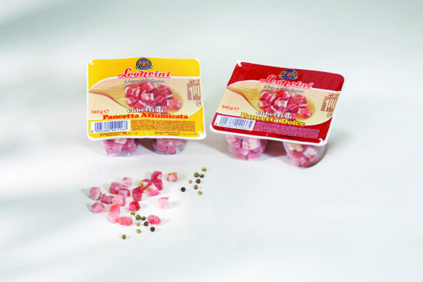 LEONCINI DICED SMOKED PANCETTA 18x100g