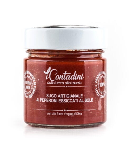 iCONTADINI SAUCE WITH PEPPERS 12x250g