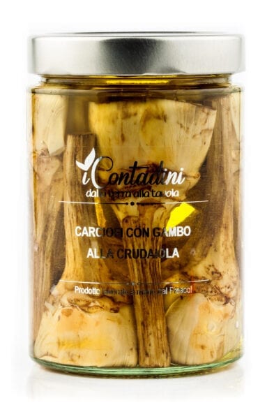 iCONTADINI ARTICHOKES WITH STEM 6x520g