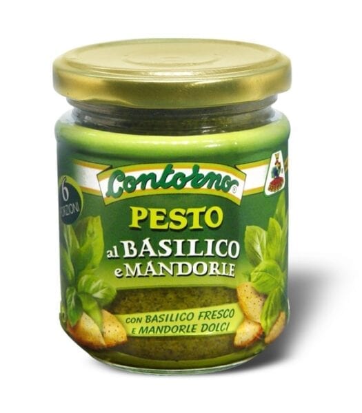 CONTORNO BASIL AND ALMOND PESTO 12x180g