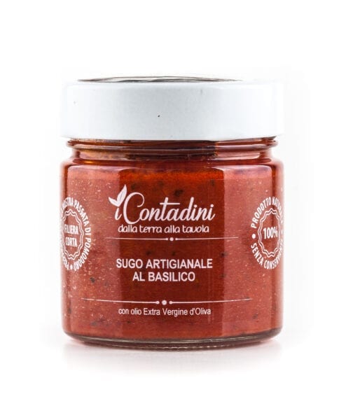 iCONTADINI TOMATO SAUCE & BASIL 12x250g