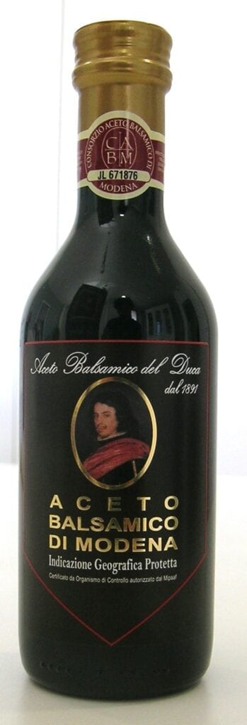 DELDUCA GOLDCAP BALSAMIC VINEGAR PGI 12x25cl