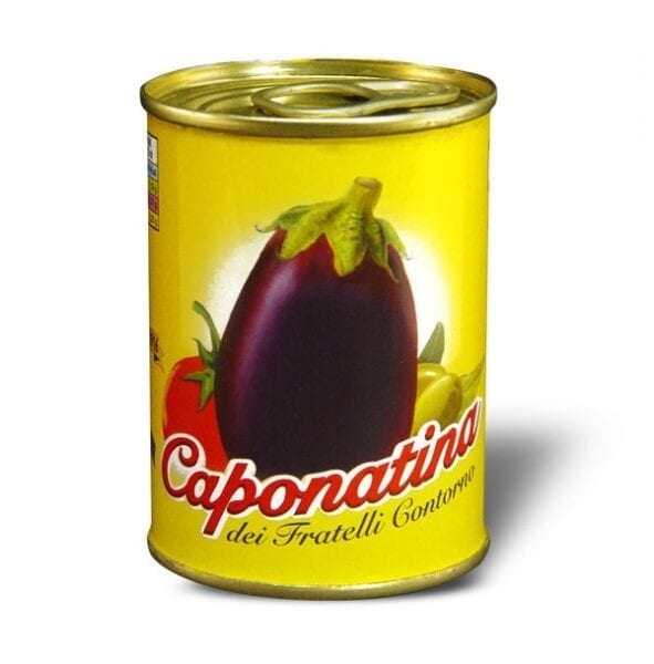 CONTORNO CAPONATINA DI MELANZANE 48x140g tin