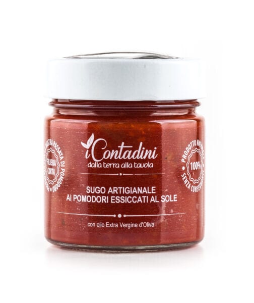 iCONTADINI SAUCE WITH DRIED TOMATOES 12x250g