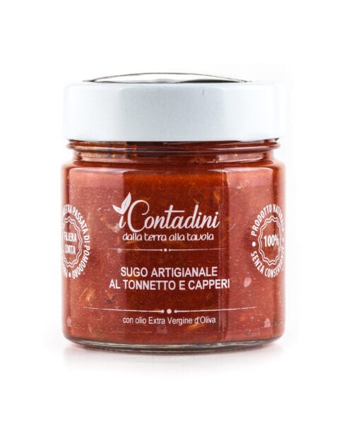 iCONTADINI SAUCE TONNETTO & CAPERS 12x250g