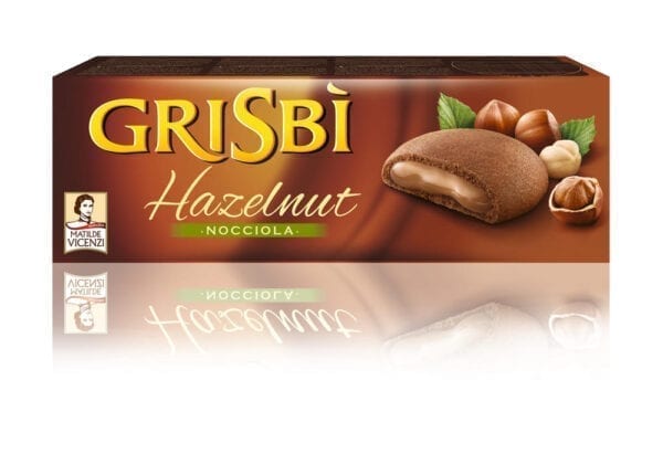 GRISBI' BISCUITS HAZELNUT CREAM 12x150g