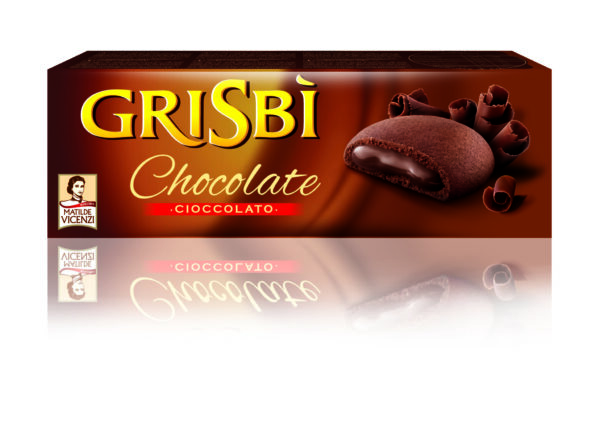 GRISBI' BISCUITS CHOCOLATE CREAM 12x150g