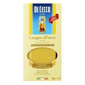 DE CECCO  LASAGNE UOVO 12x500g